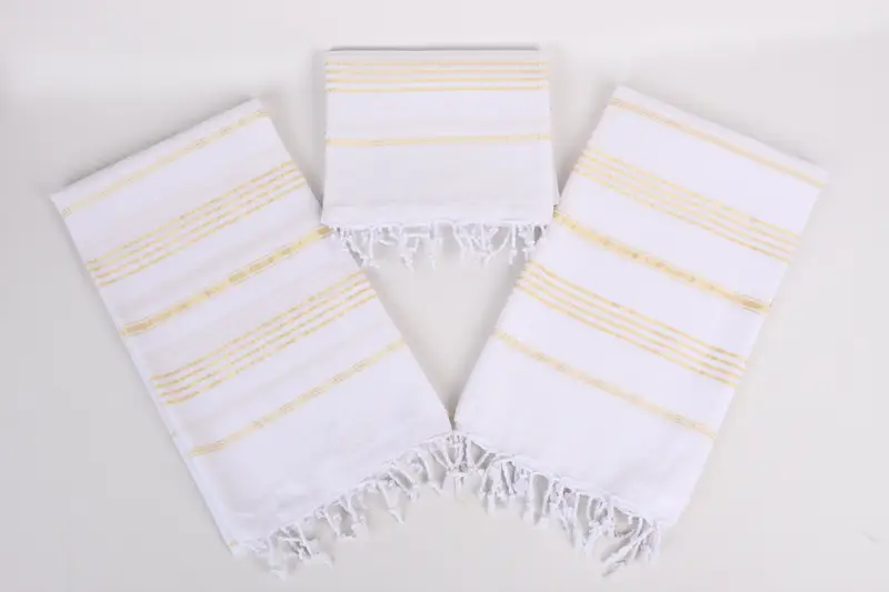 Best Friend Christmas Gift, Turkish Towel Beach, 70x40 Cotton Striped Towel, Sand-resistant towel, Bulk Order Towel, Bachelorette Party Gift - 6