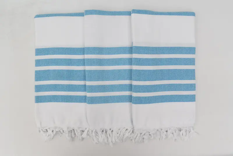 Personalized Towel, Peshtemal Towel, Wedding Shower Gift, Custom Towel Beach, Personalized Gift, 70x40 Cotton Herringbone Towel, Travel Towel - 6