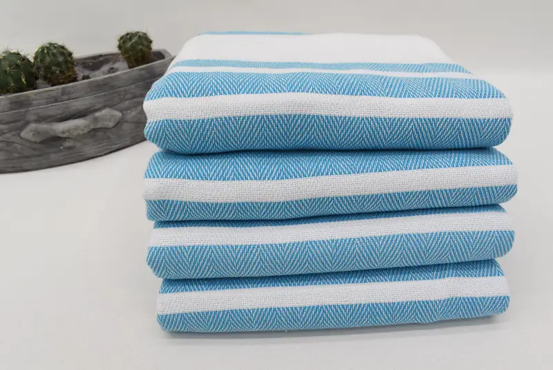 Personalized Towel, Peshtemal Towel, Wedding Shower Gift, Custom Towel Beach, Personalized Gift, 70x40 Cotton Herringbone Towel, Travel Towel - 7