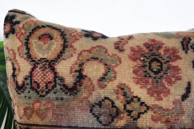 16x16 Brown Cushion Case, Pillow Case, Gift Pillow, Interior Designer Pillow, Wholesale Pillow Case, Ethnic Throw Pillow, Kilim Cushion Sham - 2