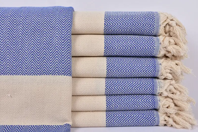 Home Decor Gifts, Bachelorette Party Favors Beach, Custom Beach Towels, Gift For Her, 70x40 Cotton Herringbone Towel, Absorbent Turkish towel - 1