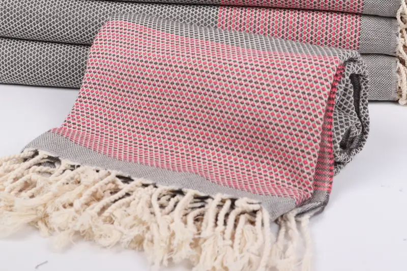 70x40 Cotton Geometric Towel, Turkish hand towel, Best Beach Towel, Bachelor Gift, Summer Towel, Absorbent Turkish towel, Bachelorette Towel - 4