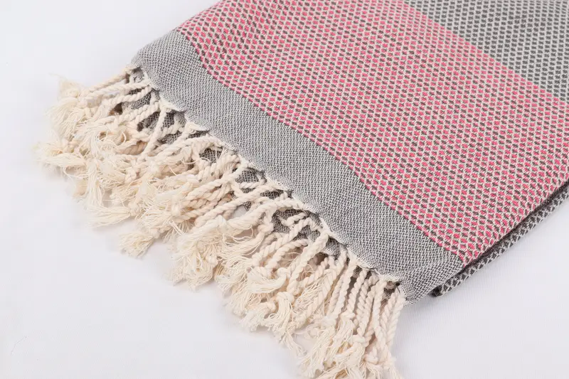 70x40 Cotton Geometric Towel, Turkish hand towel, Best Beach Towel, Bachelor Gift, Summer Towel, Absorbent Turkish towel, Bachelorette Towel - 7