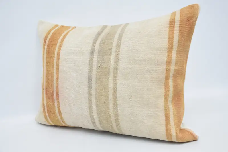 20x28 White Pillow Cover, Kilim Pillow, Bohemian Cushion Pillow, Kilim Cushion Sham, Boho Pillow Sham Cover, Cushion Cover - 4