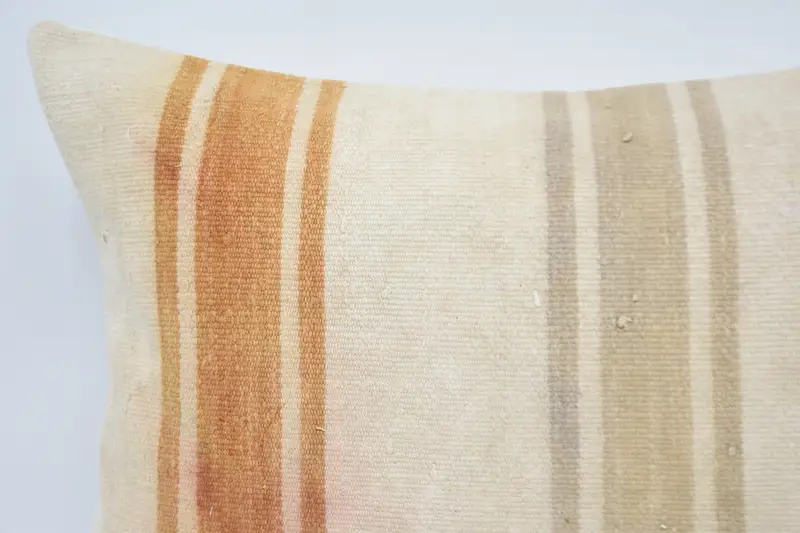 20x28 White Pillow Cover, Kilim Pillow, Bohemian Cushion Pillow, Kilim Cushion Sham, Boho Pillow Sham Cover, Cushion Cover - 2