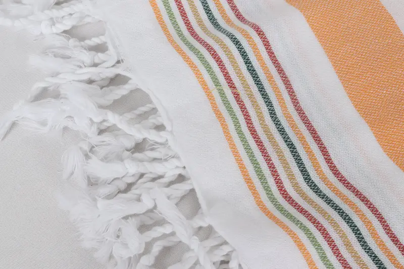 Bridesmaid Gift, Best Friend Gift Ideas, Bachelorette Party Favors, Embroidery Towel, Monogrammed Beach Towel, 76x38 Cotton Striped Towel - 7
