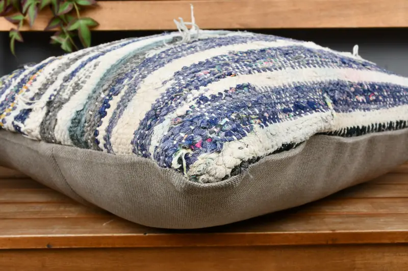Turkish Pillow, Home Decor Pillow, Custom Pillow, Car Cushion Case, 22x22 White Cushion Case, Vintage Kilim Pillow, Pillow Cover - 3