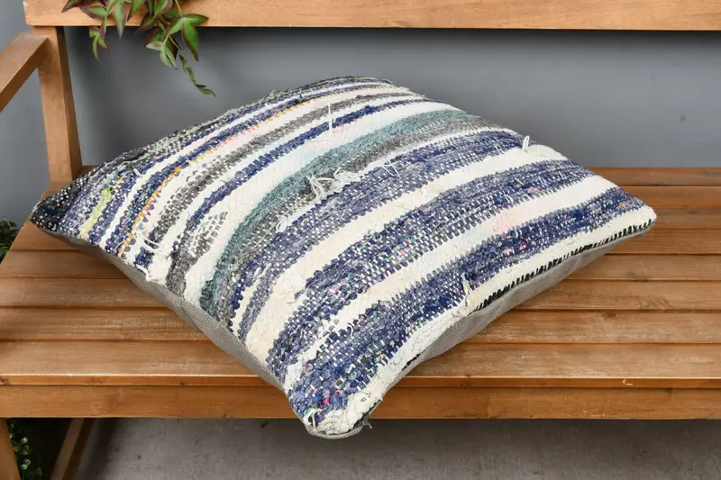 Turkish Pillow, Home Decor Pillow, Custom Pillow, Car Cushion Case, 22x22 White Cushion Case, Vintage Kilim Pillow, Pillow Cover - 2
