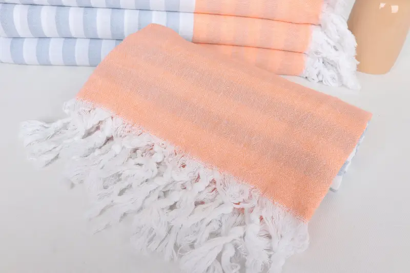 Custom Beach Towel, Wedding Gift, 70x36 Cotton Striped Towel, Bachelor Party Favors, Gift For Him, Custom monogram Turkish beach towel USA - 4