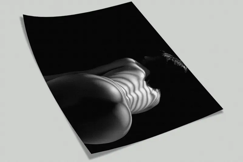 Sexy Wall Art, Paper Wall Art, , 3d Wall Paper, Wall Paper Peel and Stick, Butt Wall Mural, Erotic Woman Mural, Nude Wallpaper, Mature Art - 8