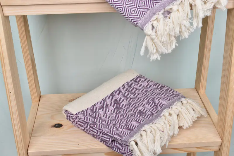 Turkish towel, Personalized Towel, Gift Towel, 70x40 Cotton Diamond Towel, Personalized Wedding Gift, Spa Towel, Personalized Turkish Beach Towel - 5