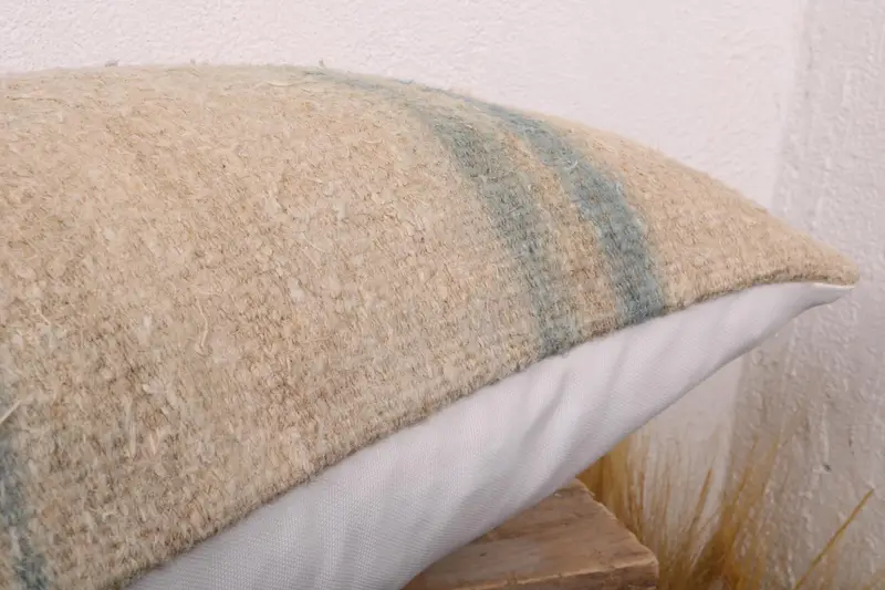 16x24 Beige Pillow Cover, Boho Pillow, Cushion, Toss Pillow Sham, Pillow for Couch, Sofa Bolster Pillow Case, Pattern Throw Pillow Sham, Gift Pillow - 6