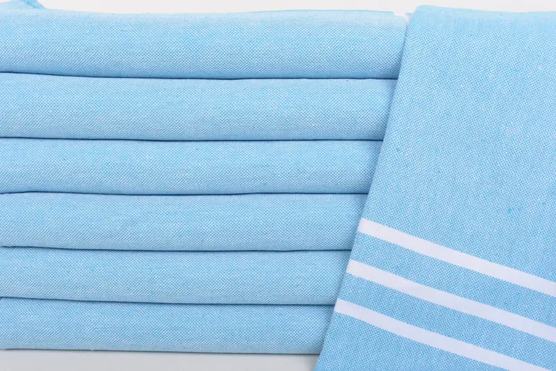 Bachelor Gifts, 40x20 Cotton Striped Towel, Housewarming Gift, Best Wedding Gift, Monogram Kitchen Towel, Personalized Hand Towel, Kitchen Towel - 2