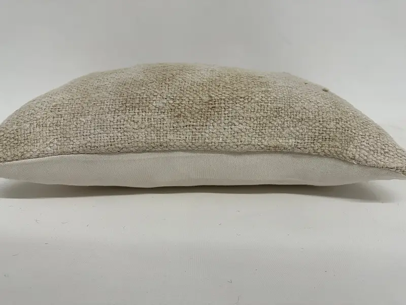 Interior Designer Pillow, Cushion Case, Traditional Pillow, Throw Kilim Pillow, Gift Pillow, Hippie Throw Pillow, 12x20 White Cushion - 5