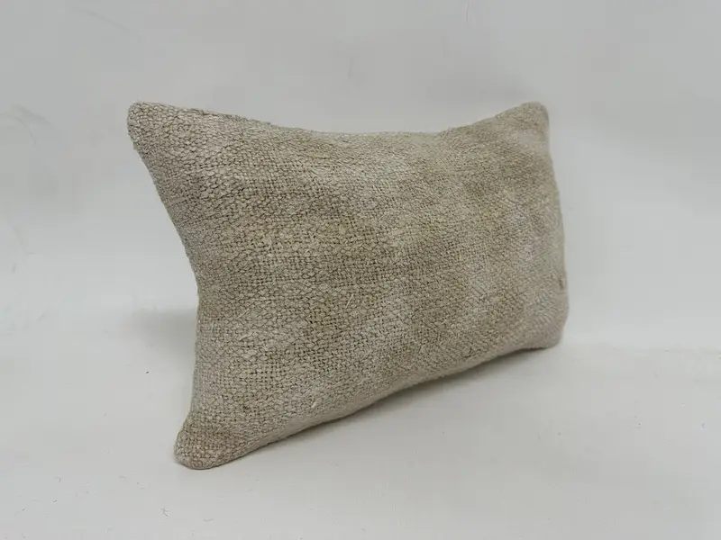 Interior Designer Pillow, Cushion Case, Traditional Pillow, Throw Kilim Pillow, Gift Pillow, Hippie Throw Pillow, 12x20 White Cushion - 3