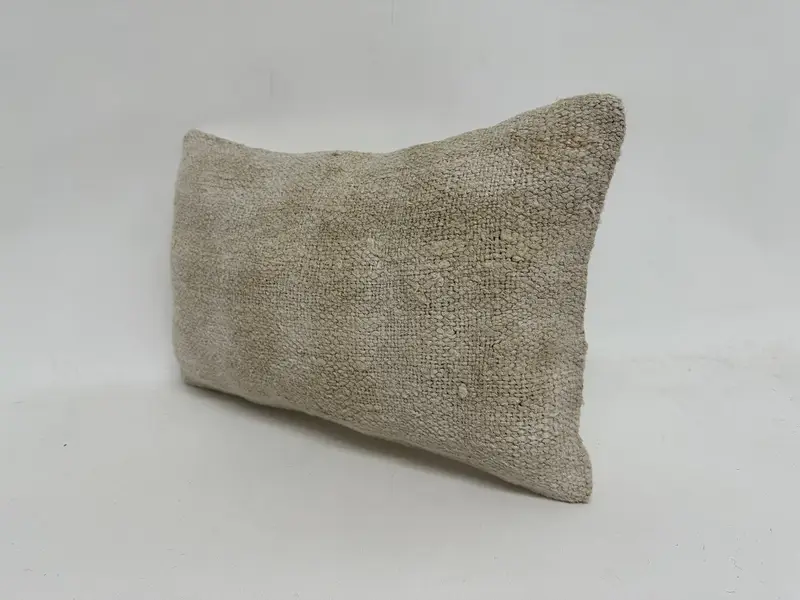 Interior Designer Pillow, Cushion Case, Traditional Pillow, Throw Kilim Pillow, Gift Pillow, Hippie Throw Pillow, 12x20 White Cushion - 4