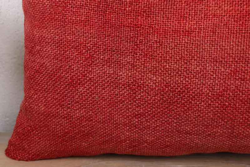 Turkish Pillow, Pattern Throw Pillow Cover, 12x24 Red Cushion Case, Pillow for Sofa, Pillow Cover, Art Deco Pillow Sham, Pillow for Couch - 3