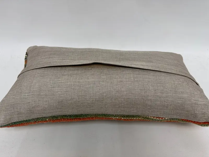Pillow for Couch, Cushion Cover, Throw Kilim Pillow, Nautical Throw Cushion Cover, Pillow for Sofa, 12x20 Blue Pillow Cover - 7