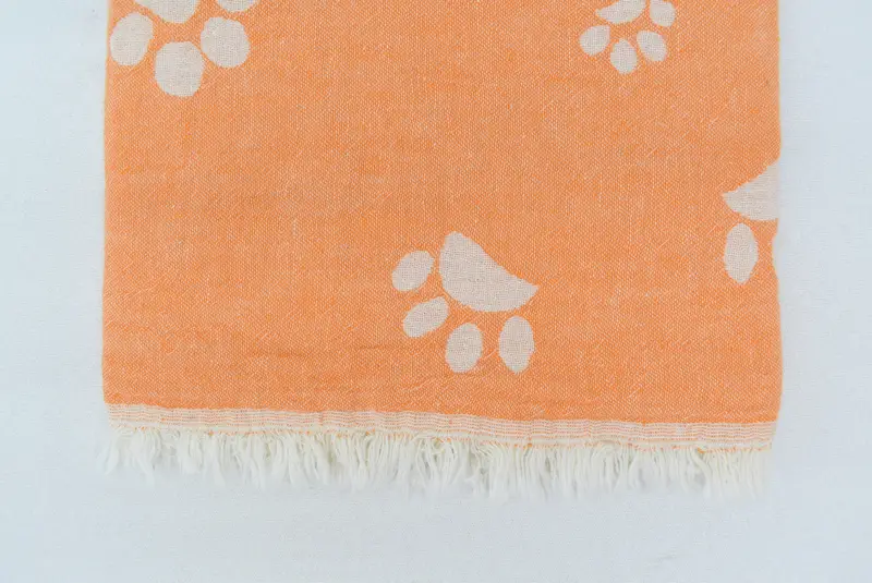 Bachelorette Party Gift, Personalized Gift, 70x36 Cotton Paw Design Towel, Gift For Boyfriend, Pool Towels, Turkish Towel Beach, Unique Wedding Gift - 5