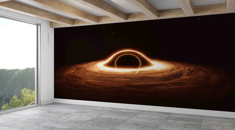 Elegante papel pintado impreso de astronomía de la NASA: tema del espacio exterior