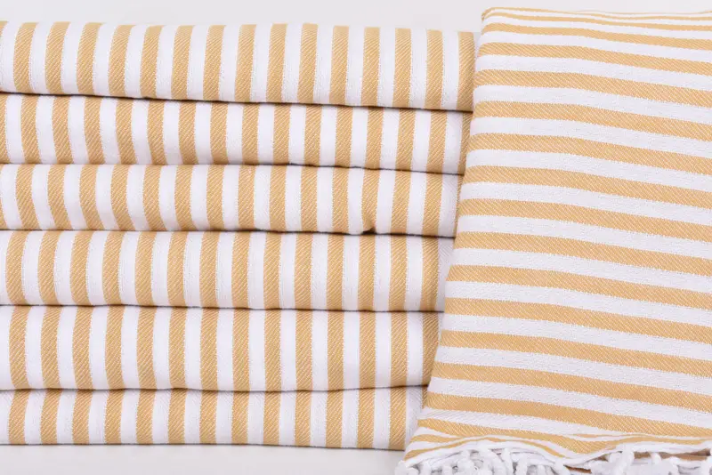 Turkish Blanket, Throw Blanket Couch, Family Gift, Girl Trip Party Favor, Bachelorette Party Favors, 104x76 Cotton Striped Towel, Organic Throw - 2