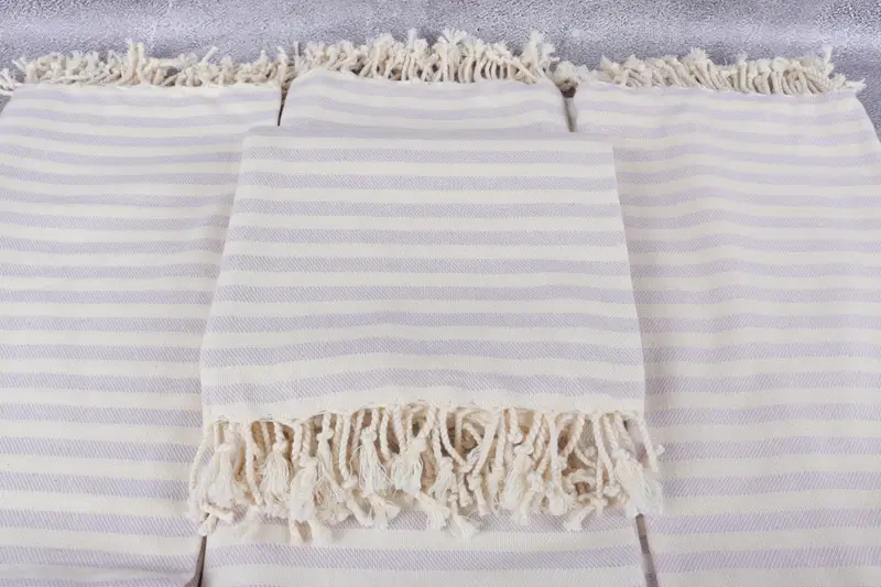 70x40 Cotton Striped Towel, Turkish hand towel, Towel With Name, Bachelorette Party Gifts, Guest Towel, Halloween Gifts, Personalized Beach Towel - 4