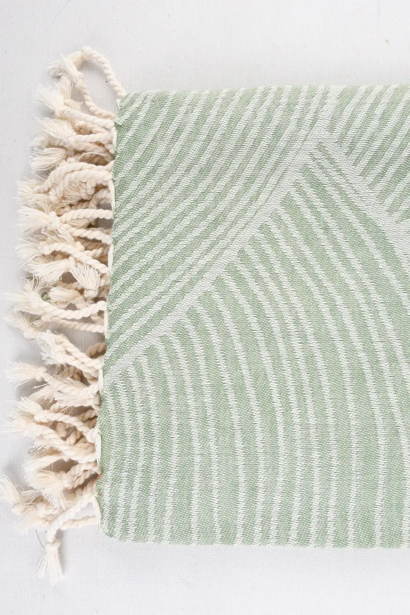 Fouta towel, Gift For Best Friend, Gift For Wedding Day, 68x40 Cotton Striped Design Towel, Personalized Wedding Gift, Absorbent towel, Yoga Towel - 6