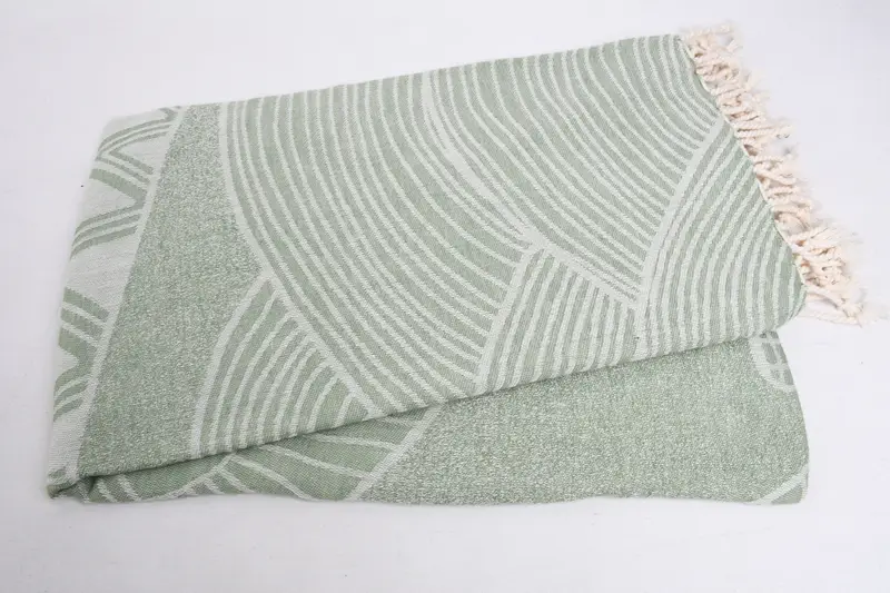 Fouta towel, Gift For Best Friend, Gift For Wedding Day, 68x40 Cotton Striped Design Towel, Personalized Wedding Gift, Absorbent towel, Yoga Towel - 2