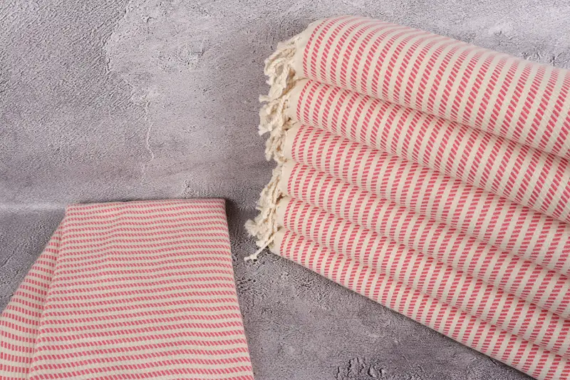 Soft towel, Turkish towel, Bridesmaid Favors, Best lightweight Turkish towel for travel USA, 70x40 Cotton Polka Dot Towel, Bridesmaid Gift Towel - 2