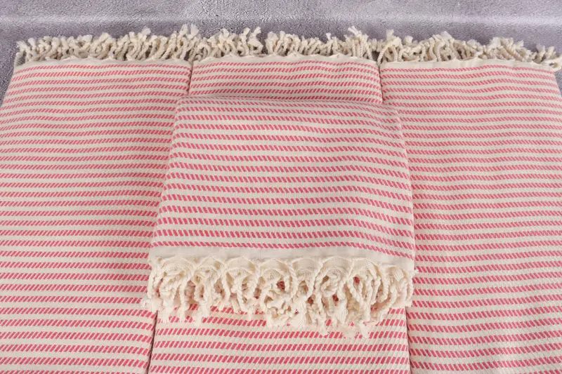 Soft towel, Turkish towel, Bridesmaid Favors, Best lightweight Turkish towel for travel USA, 70x40 Cotton Polka Dot Towel, Bridesmaid Gift Towel - 4
