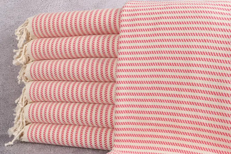 Soft towel, Turkish towel, Bridesmaid Favors, Best lightweight Turkish towel for travel USA, 70x40 Cotton Polka Dot Towel, Bridesmaid Gift Towel - 1