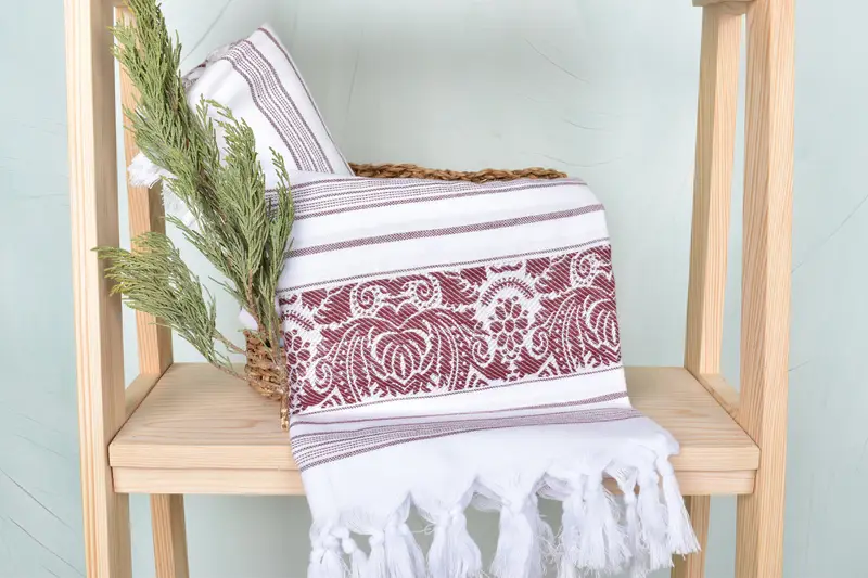 Personalized Beach Towel, Guest Towel, Boyfriend Christmas Gift, Fouta towel, Personalized Bridesmaid Gift, 68x40 Cotton Scorpion Design Towel - 4