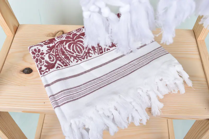 Personalized Beach Towel, Guest Towel, Boyfriend Christmas Gift, Fouta towel, Personalized Bridesmaid Gift, 68x40 Cotton Scorpion Design Towel - 5