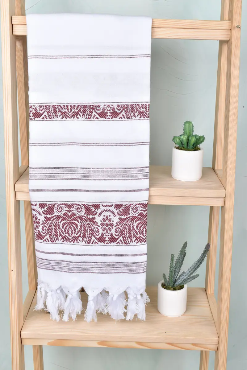 Personalized Beach Towel, Guest Towel, Boyfriend Christmas Gift, Fouta towel, Personalized Bridesmaid Gift, 68x40 Cotton Scorpion Design Towel - 8