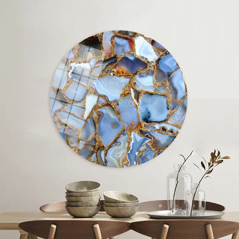 Elegant Luxury Marble Printed Canvas - Artistic Home Decor