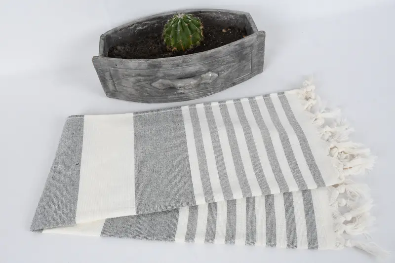 Brautdusche Gunst, Spa -Handtuch, Brautjungferngeschenke, Monogramm Küchentuch, 36x18 Baumwollstreifen Terry Handtuch, türkisches Handtuch, Freund Geschenk - 7