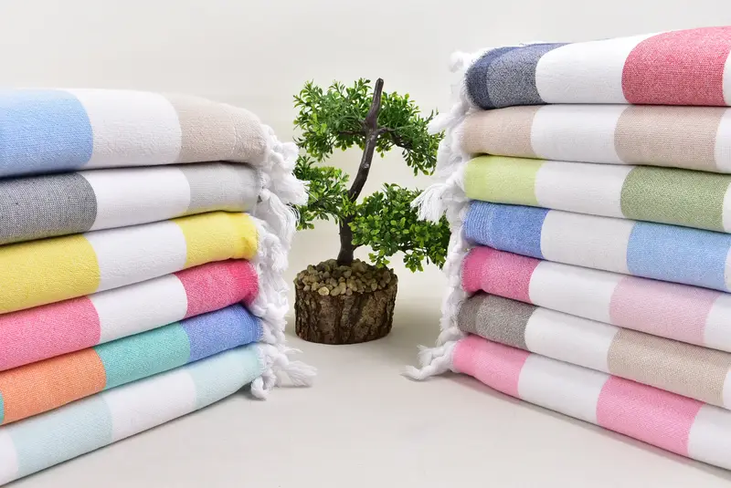 Oversized Beach Towel, Quick-dry towel, 64x36 Cotton Striped Terry Towel, Bachelorette Party Favors, Custom Wedding Gift, Personalized Gift For Him - 3