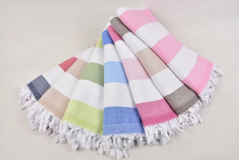 Oversized Beach Towel, Quick-dry towel, 64x36 Cotton Striped Terry Towel, Bachelorette Party Favors, Custom Wedding Gift, Personalized Gift For Him - 5
