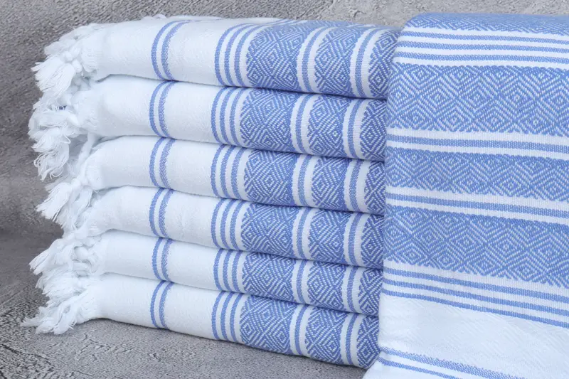 Sand-free towel, Quick-dry towel, Bachelorette Party Favor, Girls Weekend Getaways Ideas, Lightweight towel, 70x40 Cotton Diamond Towel - 1