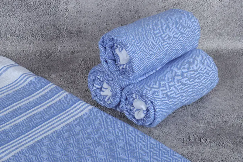 Sand-free towel, Quick-dry towel, Bachelorette Party Favor, Girls Weekend Getaways Ideas, Lightweight towel, 70x40 Cotton Diamond Towel - 8