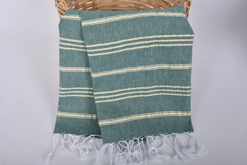 Bathroom Towels, Valentines Day Gift, Bridesmaid Gifts, Xmas Gifts, Bachelorette Party Items, Small Bath Towels, 40x24 Cotton Striped Towel - 5
