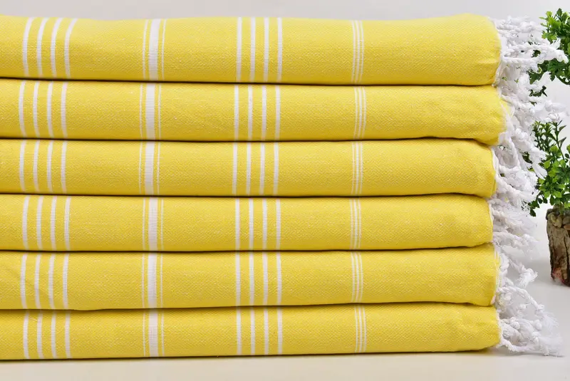Wedding Anniversary Gift, Bachelorette Gifts, Peshtemal Towel, 70x40 Cotton Striped Towel, Bachelorette Party Gifts Bridesmaids, Home Decor Towel - 5
