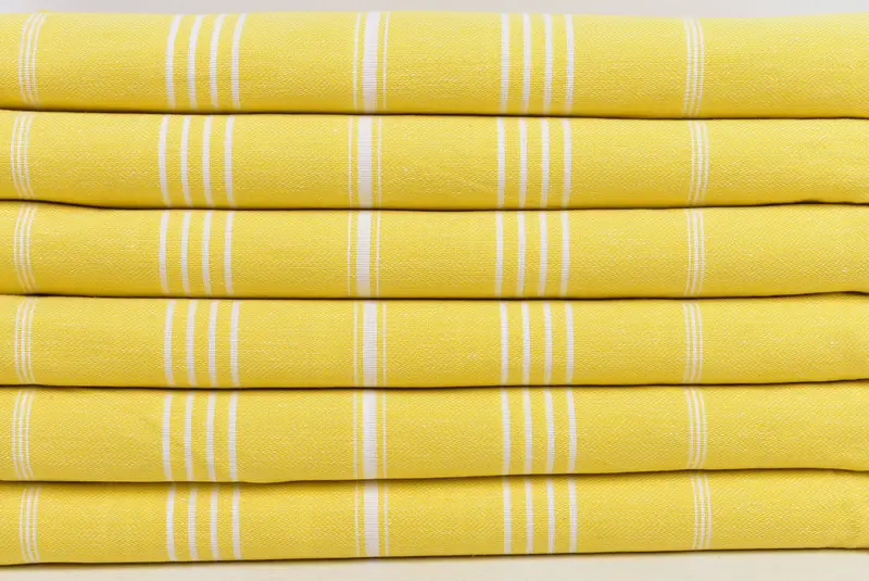Wedding Anniversary Gift, Bachelorette Gifts, Peshtemal Towel, 70x40 Cotton Striped Towel, Bachelorette Party Gifts Bridesmaids, Home Decor Towel - 3