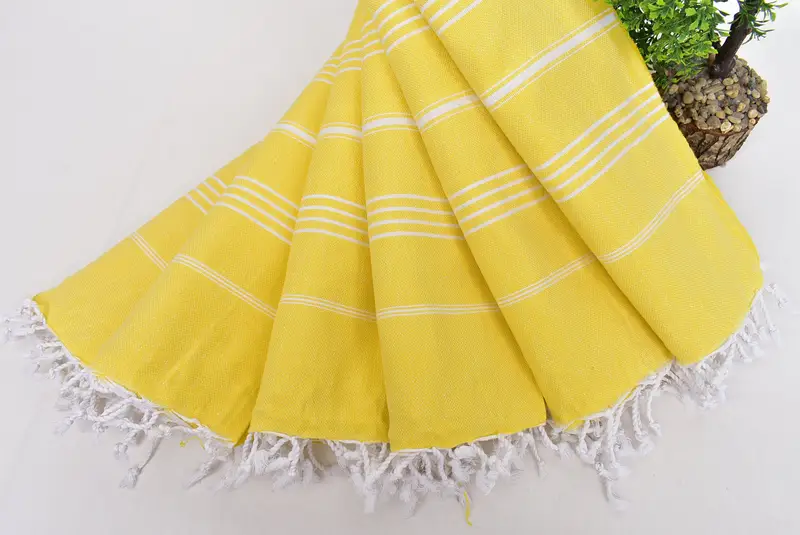 Wedding Anniversary Gift, Bachelorette Gifts, Peshtemal Towel, 70x40 Cotton Striped Towel, Bachelorette Party Gifts Bridesmaids, Home Decor Towel - 8