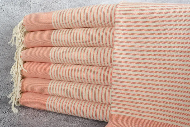 Personalized Kitchen Towel, Custom Gift, 40x24 Cotton Striped Towel, Monogrammed Turkish Towel, Turkish Hand Towel, Spa Towel, Personalized Gifts - 1
