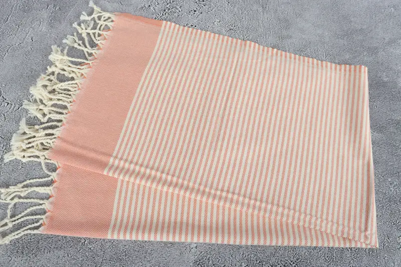 Personalized Kitchen Towel, Custom Gift, 40x24 Cotton Striped Towel, Monogrammed Turkish Towel, Turkish Hand Towel, Spa Towel, Personalized Gifts - 6
