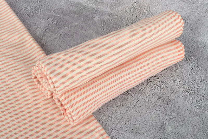 Personalized Kitchen Towel, Custom Gift, 40x24 Cotton Striped Towel, Monogrammed Turkish Towel, Turkish Hand Towel, Spa Towel, Personalized Gifts - 7