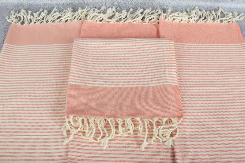 Personalized Kitchen Towel, Custom Gift, 40x24 Cotton Striped Towel, Monogrammed Turkish Towel, Turkish Hand Towel, Spa Towel, Personalized Gifts - 4