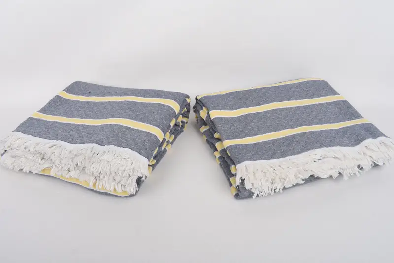 Bachelor Party Favors, Throw Blanket, Personalized Gifts, Housewarming Gift, 96x84 Cotton Striped Towel, Beach Bachelorette Party Decorations - 6