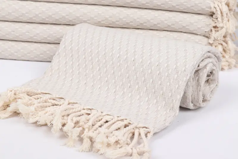 Wedding Towel, 68x40 Cotton Geometric Towel, Bachelorette Beach Towel, Beach Towel Gift, Maid Of Honor Gift, Best Beach Towel, Large Turkish Towel - 4